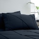image 3 of Serene Dart Duvet Cover Set Navy