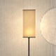 image 8 of HOMCOM Standing Floor Lamp with Linen Shade for Living Room, Bedroom, Black