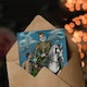 image 3 of El Greco Art Card Saint Martin and the Beggar Oil Painting