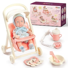 My First Baby Doll Set with Accessories – Realistic Baby Doll for Toddlers with Interactive Features