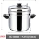 image 3 of Vinod Stainless Steel Idli Cooker – Suitable For Indian Cooking - 4 Tier Stand