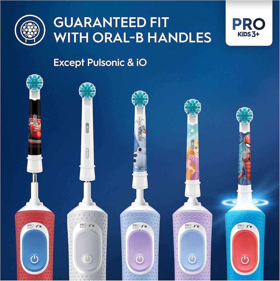 image 1 of ORAL B PRO KIDS FROZEN DISNEY SUPERIOR CLEANING 4PK