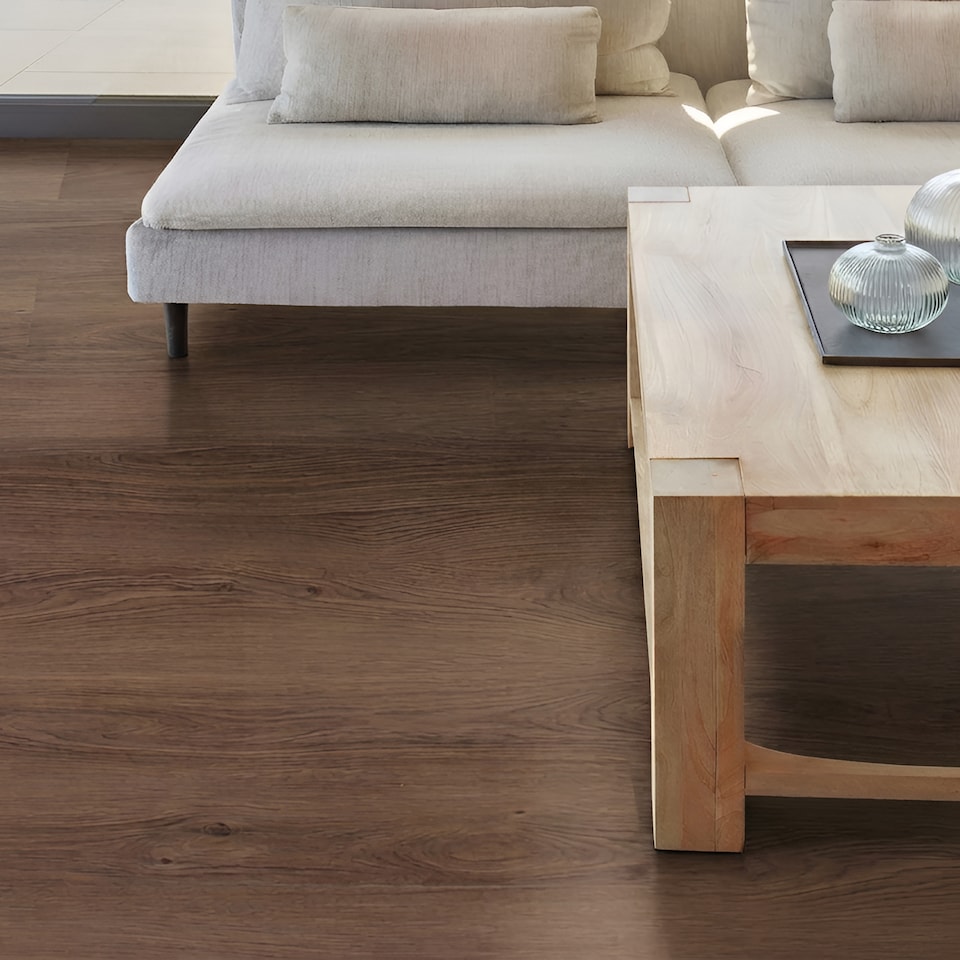 image 1 of Self Adhesive Floor Planks | 5.9x35.9in (91.4x15.2cm) Each | Peel & Stick Vinyl Flooring | Brown Wood Effect | Easy DIY | Stick On Tile for Home Floors | Brown | 2.78 sqm