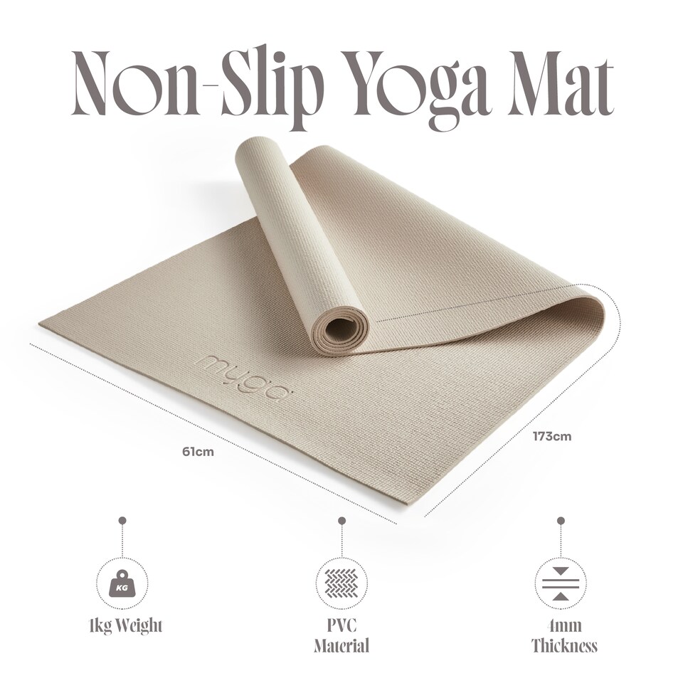 image 1 of Myga Entry Level Yoga Mat - Sand | Brown | Sand