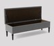 image 2 of Alyana 150cm Wide Tufted Rectangle Ottoman Storage Bench - Upholstery Velvet Shoe Bench with Turned Wooden Legs