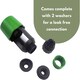image 7 of Marco Paul Green Tap Hose Connector Green