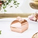 image 3 of Rose Gold Paper Gift Favour Box 6cm - Pack of 10