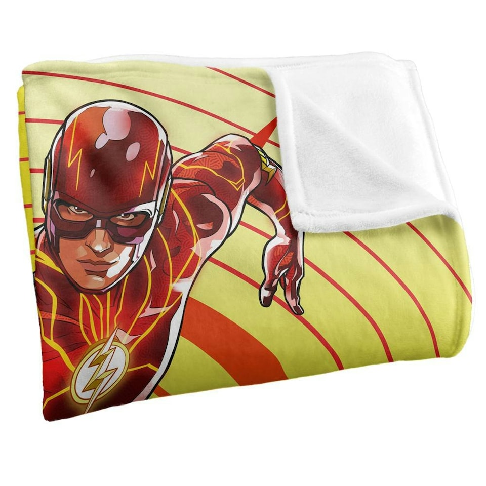 image 1 of The Flash Cartoon Blanket - Multicoloured - One Size
