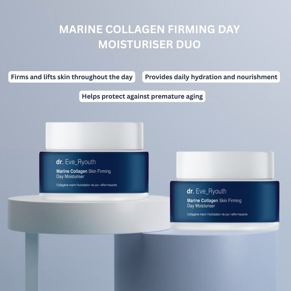 image 1 of Dr. Eve_Ryouth 2 X Marine Collagen Skin Firming Day Moisturiser 50ml