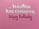 image 5 of For Wife Sparkling Diamonds Witty Words Birthday Card