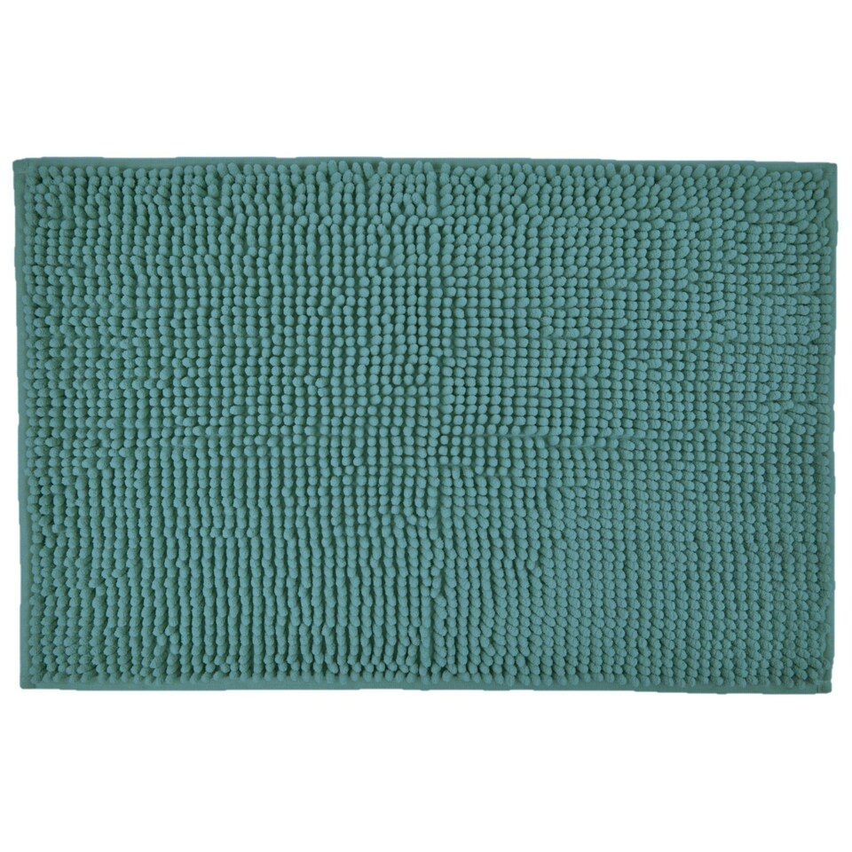 image 1 of Catherine Lansfield Bobble Bath Mat | Green | Teal Green | 50 x 80 cm