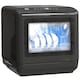 image 2 of HOMCOM Tabletop Dishwasher, Mini Countertop Dishwasher with Built-in 6L Water Tank, 6 Programs, Touch Control, LED Display, 4 Place Settings, Dual Water Supply and Air Drying Function, Black