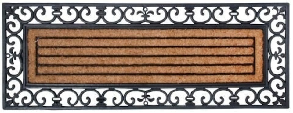 Large Rubber & Coir Doormat (120 X 45Cms)