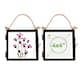 image 1 of Nicola Spring Hanging Metal Photo Frames - 4" x 4" - Black - Pack of 2 | Black | Black | One Size