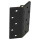image 2 of Black Reinforced Nylon Plastic Hinge 67x102mm Italian Made Industrial Quality 4PK Black