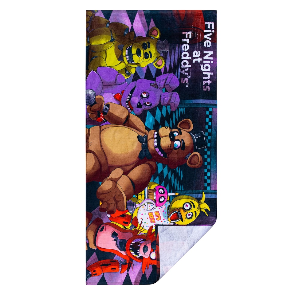 image 1 of Five Nights At Freddys Freddy Fazbear Towel | Multi | Multicoloured | One Size | 1