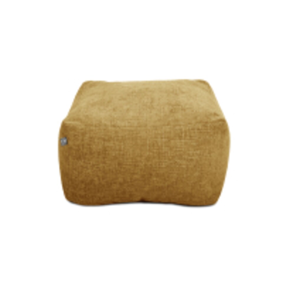 image 1 of rucomfy Indoor Bean Bag Ottoman - Weave Pouffe Footstool