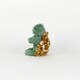 image 3 of Warmies Mini Turtle Plush Mini Size, Fully Microwavable and Weighted Cuddly Toy for Anxiety, Chill in The Freezer or Heat in Microwave, Soft Toy Heat Pad