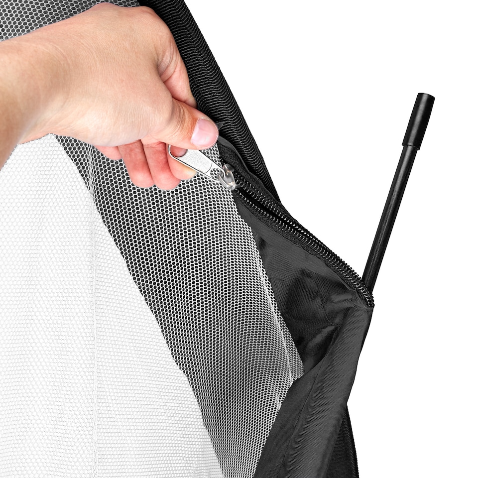 image 1 of Football Goals - pop-up set of 2, including pegs and carry bag | Black | black | 118 x 80 x 77 cm | 1