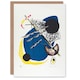 image 1 of Wassily Kandinsky Art Card Small Worlds II Abstract Painting