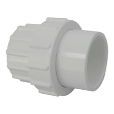 Plastica 2in Socket Union P P White Pack of 5