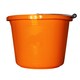 image 1 of Red Gorilla Premium Bucket - Heavy-Duty Recyclable Plastic Bucket with Metal Handle | Orange