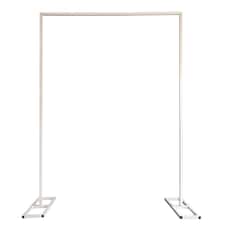 Rectangle Arch Backdrop Stand with Base Garden Arbors - 150x200cm