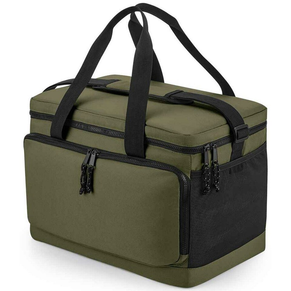 image 1 of Bagbase Recycled Cooler Bag - Military Green - One Size