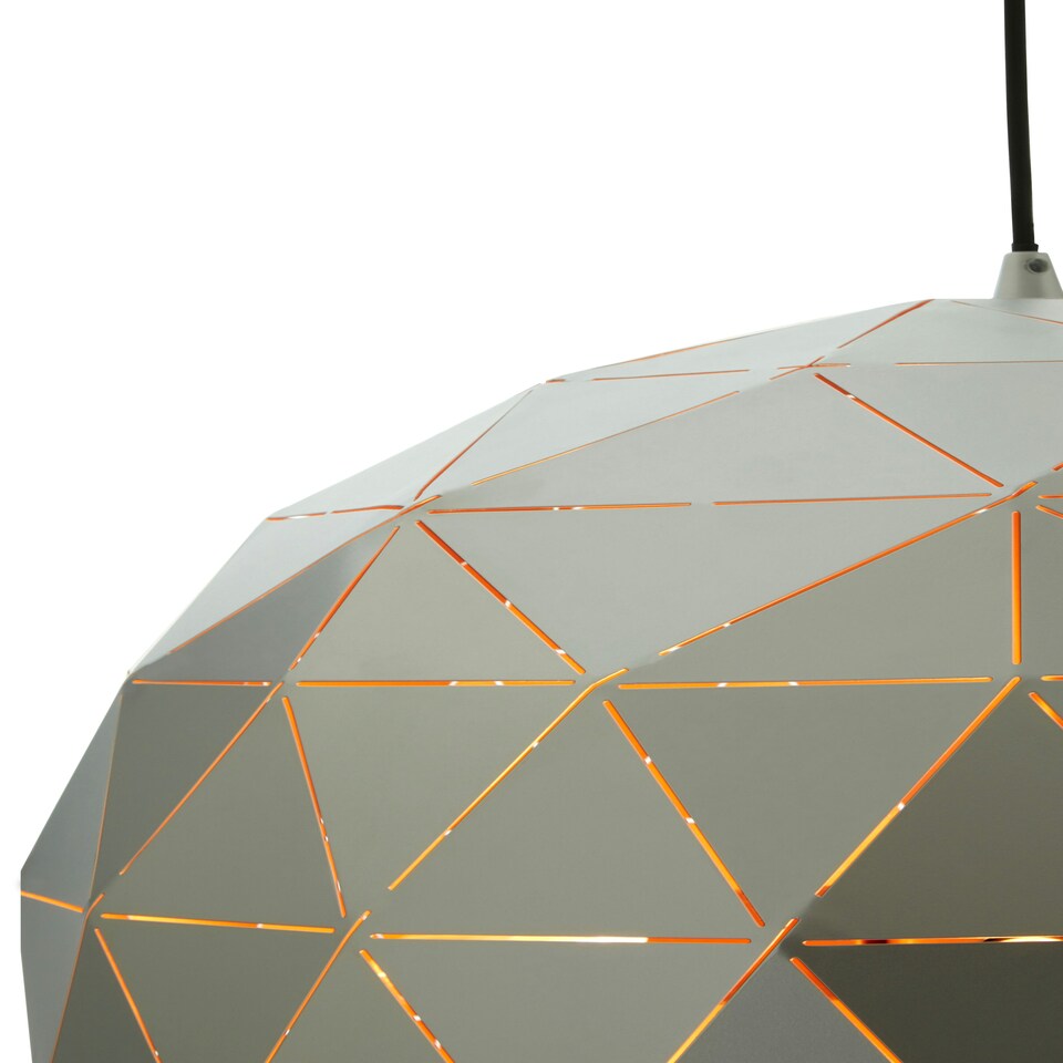 image 1 of Interiors by Premier Medium Silver Finish Pendant Light