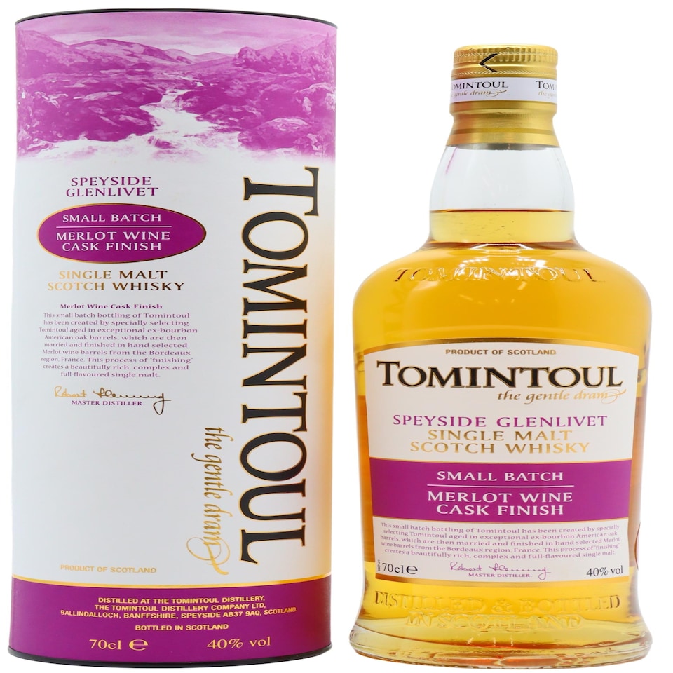 image 1 of Tomintoul - Small Batch Merlot Wine Cask Finish Speyside Single Malt Scotch Whisky | Multi | 1