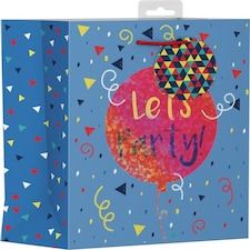 Party Design Male Medium Birthday Gift Bag