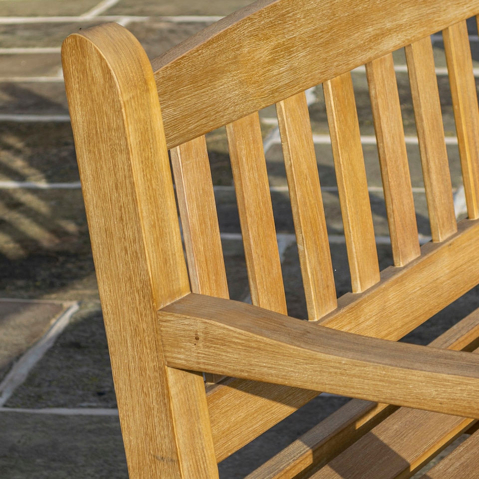 image 1 of Rowlinson Tuscan Heavy Duty Bench 1.5m | Brown | Three Seater