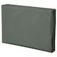 image 10 of Outsunny Cushion Cover Replacement Garden Rattan Patio Furniture Seat Cover Grey | Deep Grey