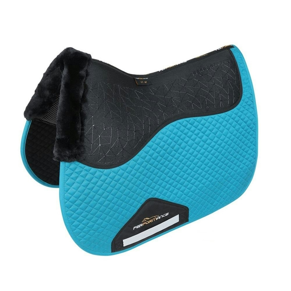 Performance Fusion Horse Saddlecloth - Ocean Blue - 17in - 18in