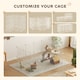 image 3 of PawHut DIY Pet Playpen Metal Wire Fence Indoor Outdoor Rabbit Small Animals Cage 36 Panel Enclosure, White