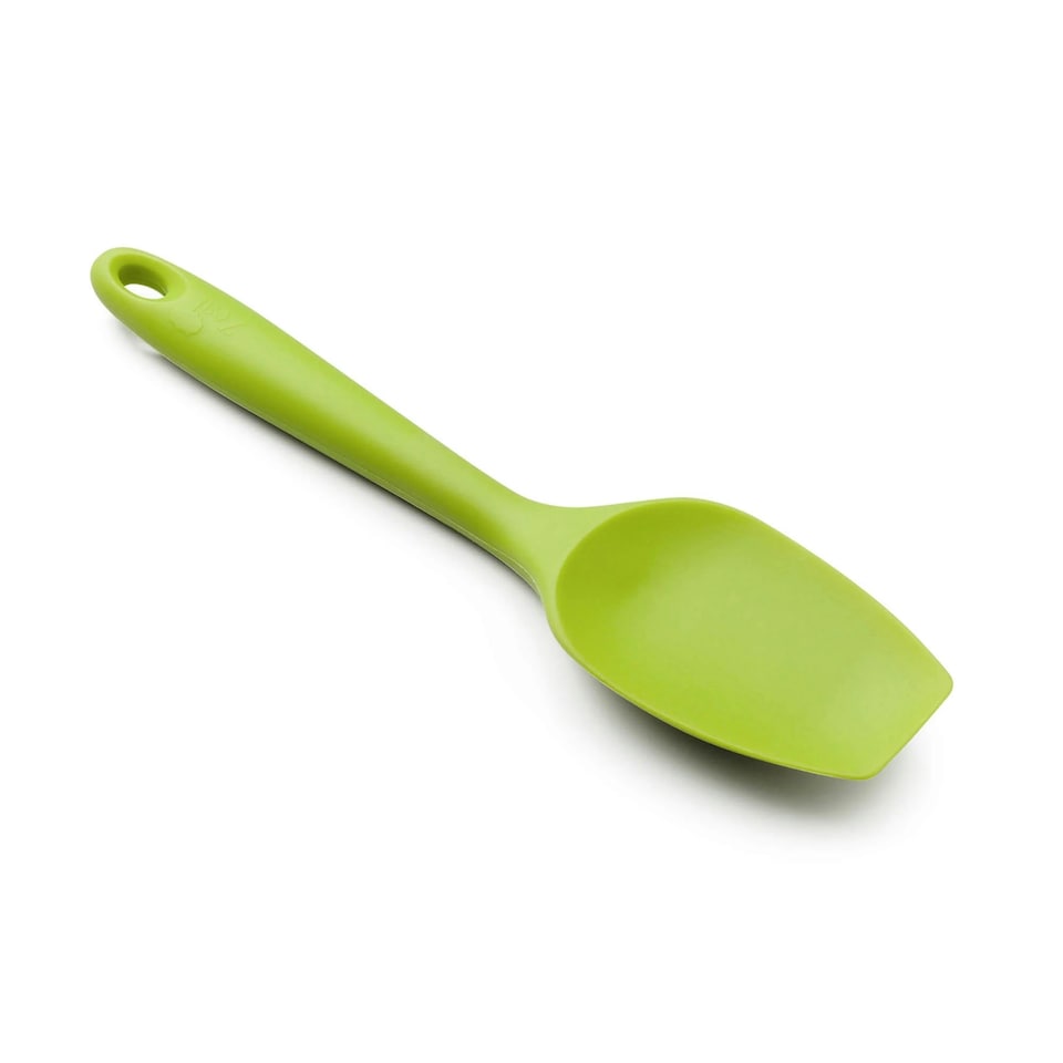 image 1 of Zeal Silicone Spatula Spoon, 26cm, Lime Green