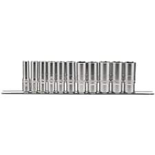 3/8"11Pc Imp. Deep Socket Rail - 16495