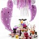 image 2 of Celestial Halloween Decorative Adhesive Wall Stickers - Pack of 14