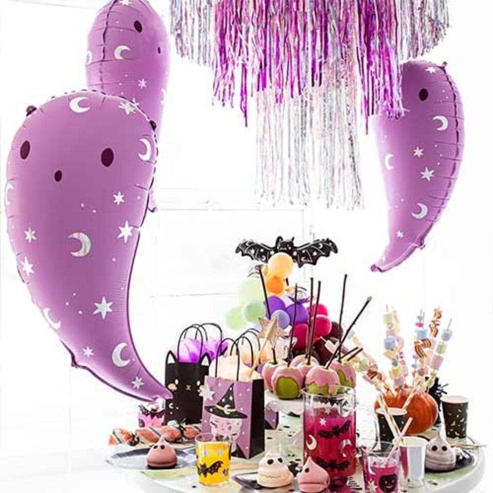 image 1 of Celestial Halloween Decorative Adhesive Wall Stickers - Pack of 14