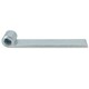 image 5 of HD Strap Tailgate Straight Hinge 160mm Long + 12.5mm Bolt On Gudgeon Pin 2pk Silver