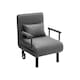 image 1 of Living and Home 3-in-1 Lounge and Sofa Bed with Pillow