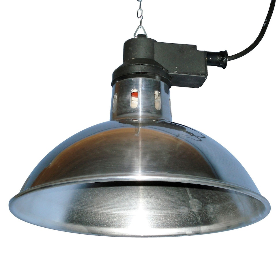 image 1 of Intelec Traditional Infra-Red Lamp - Silver - One Size