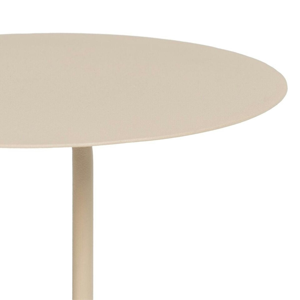 image 1 of Side table 30,5 x 30,5 x 53 cm Cream Iron N/A