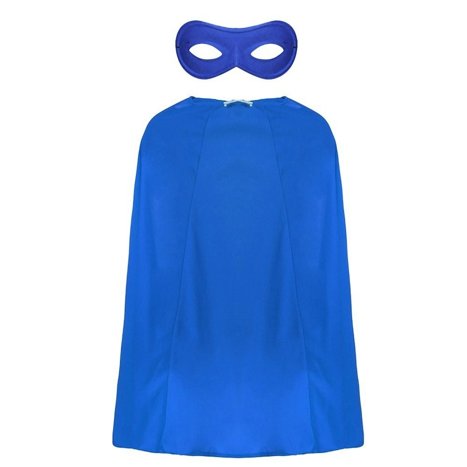 image 1 of Sausage Roll Superhero Set Blue | One Size
