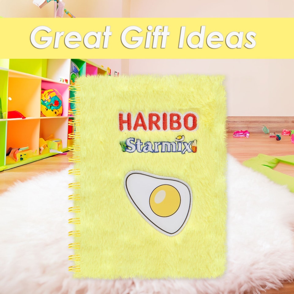 image 1 of PMS Haribo Notebook Diary for Kids - 21.5cm x 16cm