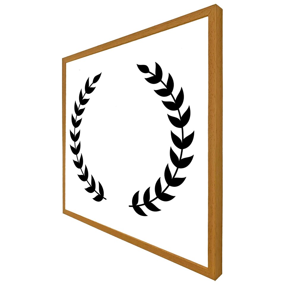 image 1 of Olive branches (Picture Frame) White | XL