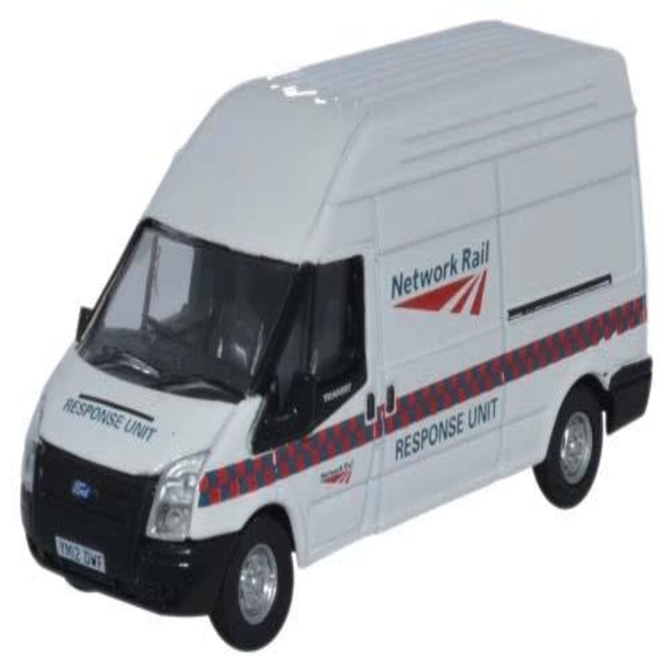 Oxford Diecast Ford Transit MkV LWB High Network Rail Response Unit