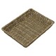 image 4 of JVL Hand Woven Seagrass Rectangular Storage Tray, Capacity:4L, Set of 6