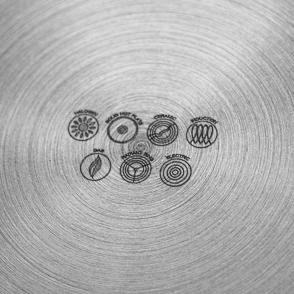 image 1 of Hairy Bikers HexGuard 28cm Saute Pan with Glass Lid