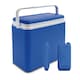 image 1 of 24L Insulated Coloured Cooler Box With 2 Ice Packs | Blue | 1